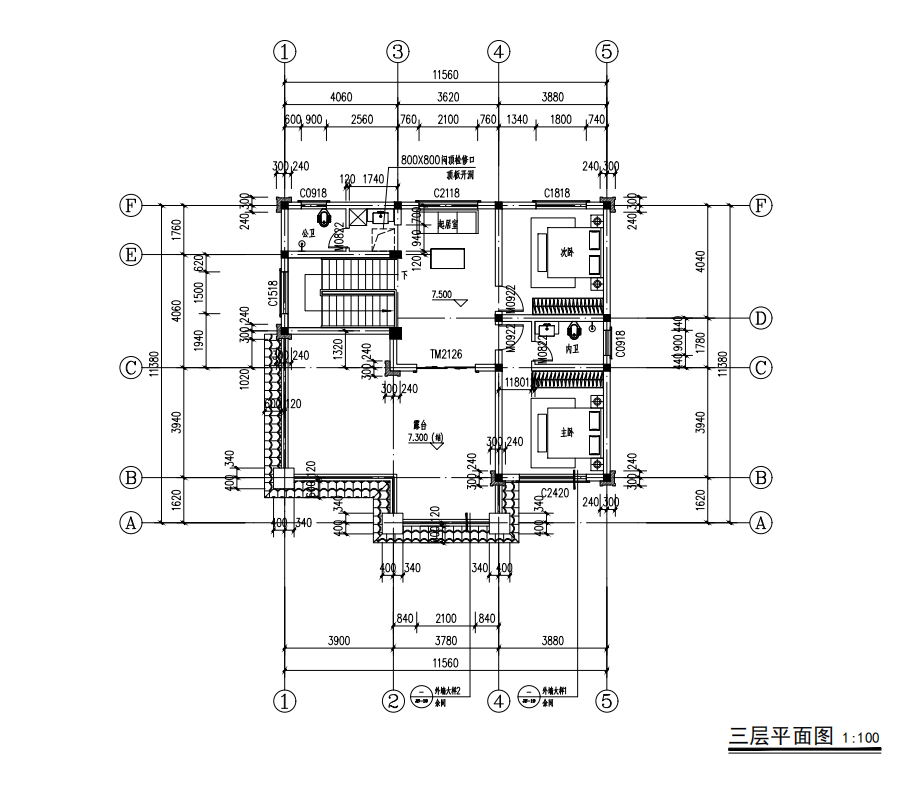 路口贺总平面图