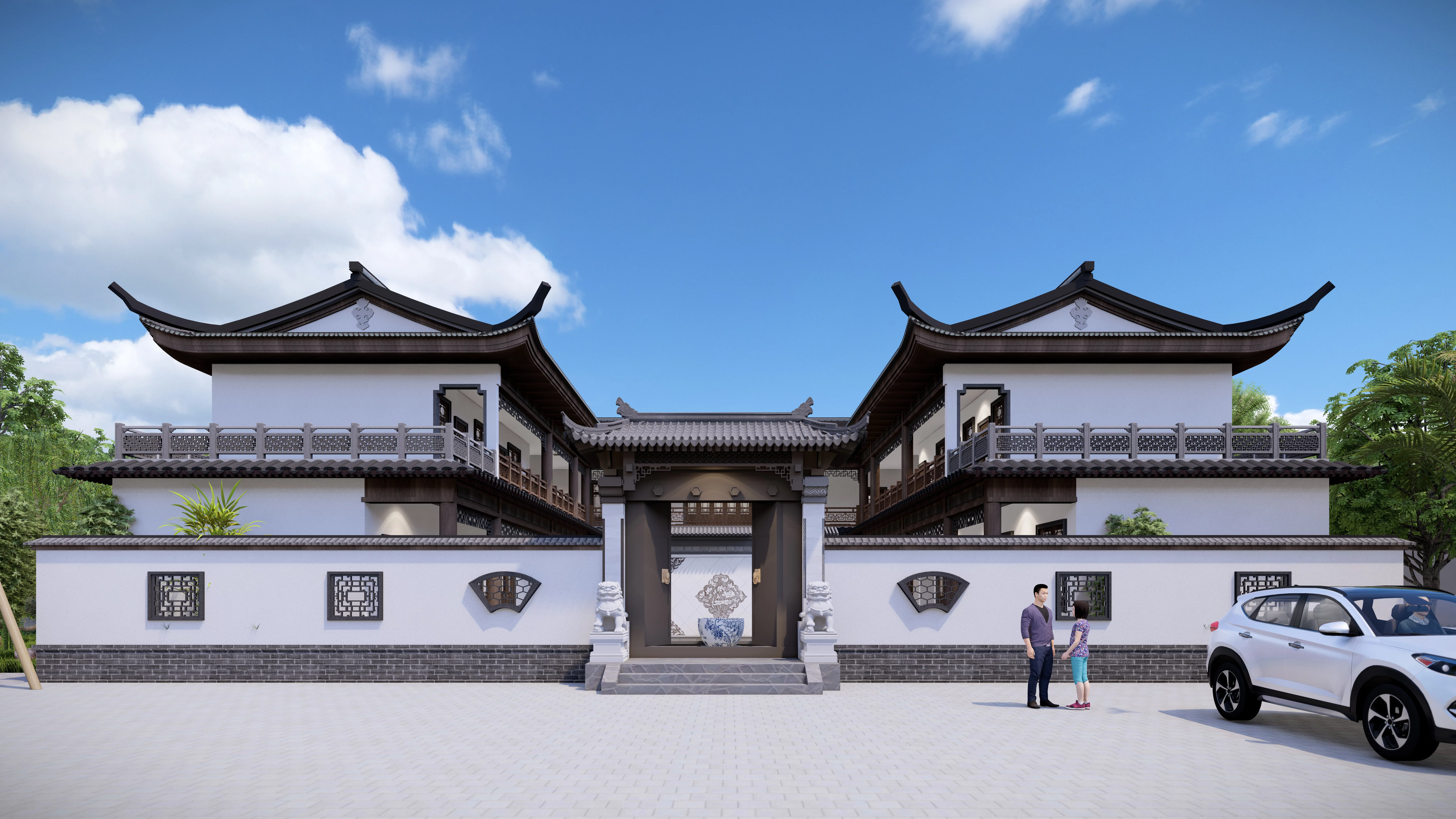 潜江高石碑合院