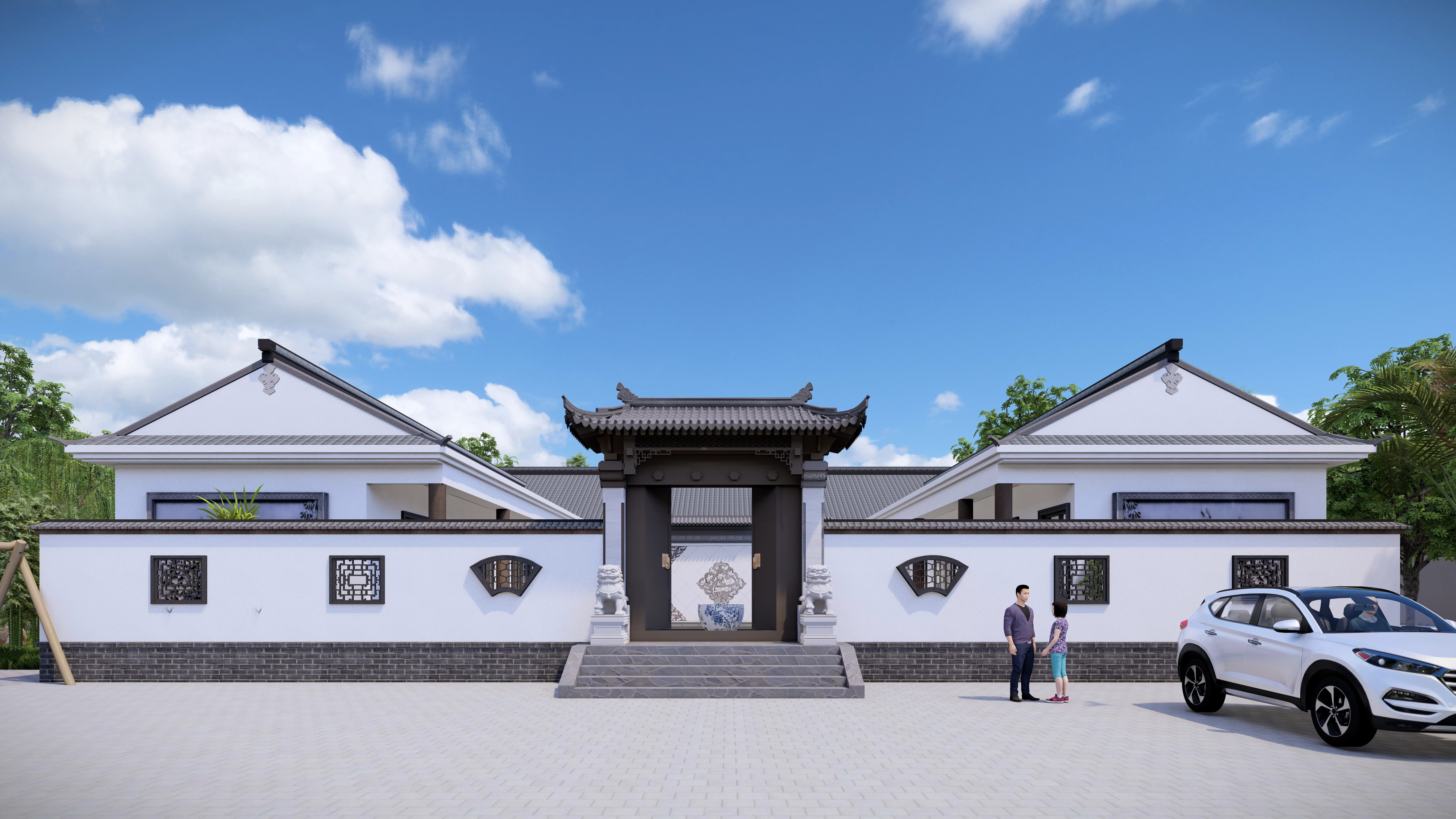 潜江高石碑合院