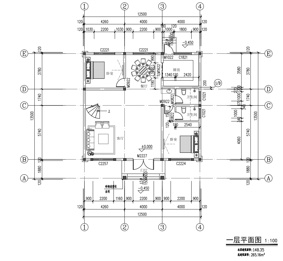 襄阳谷城何总平面图