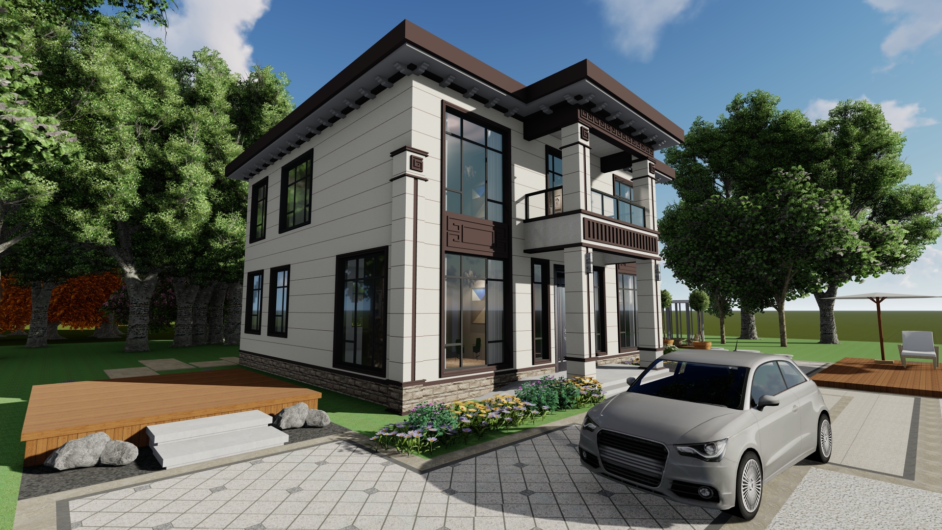 孝感应城效果图