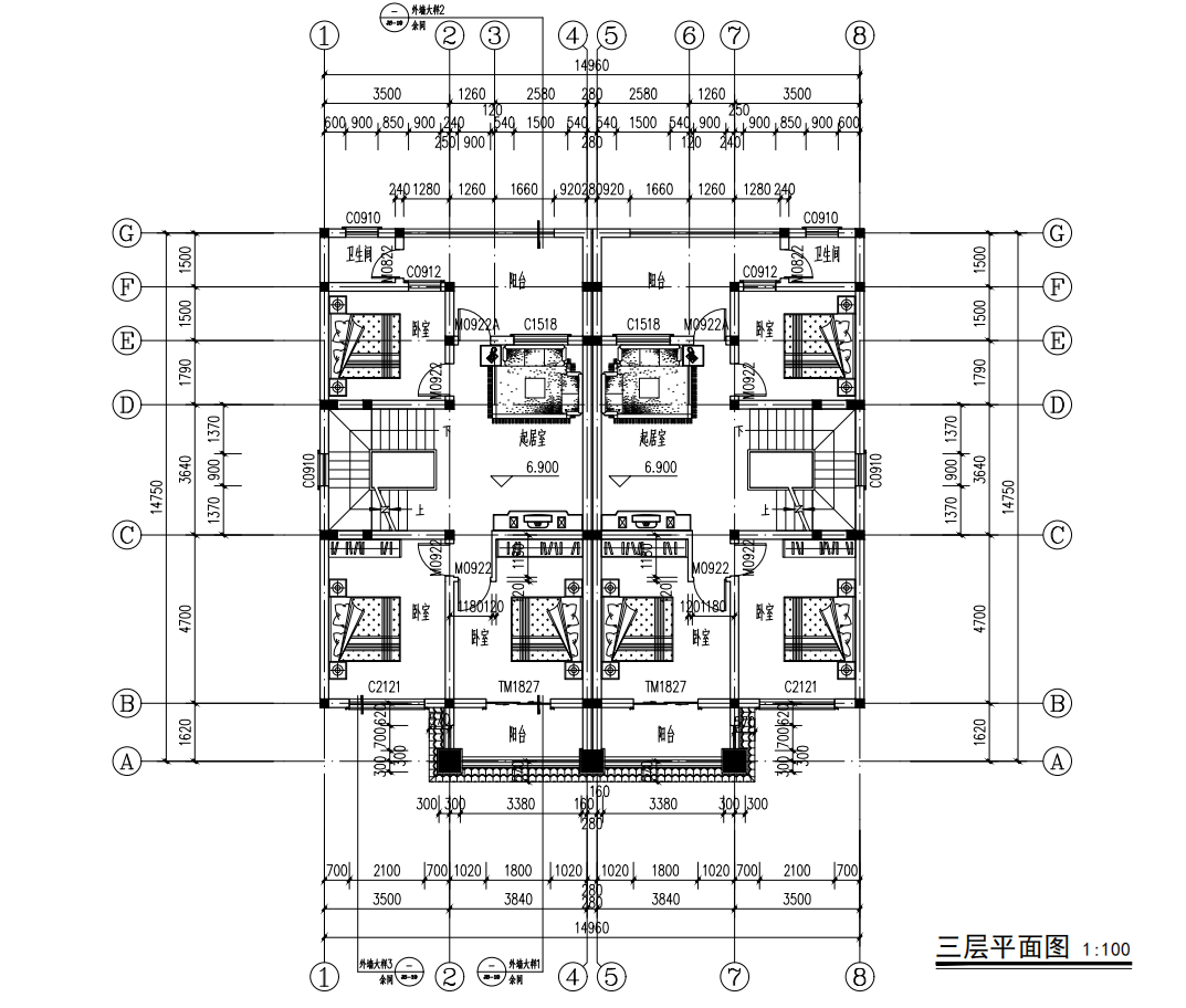 潜江五七王总平面图