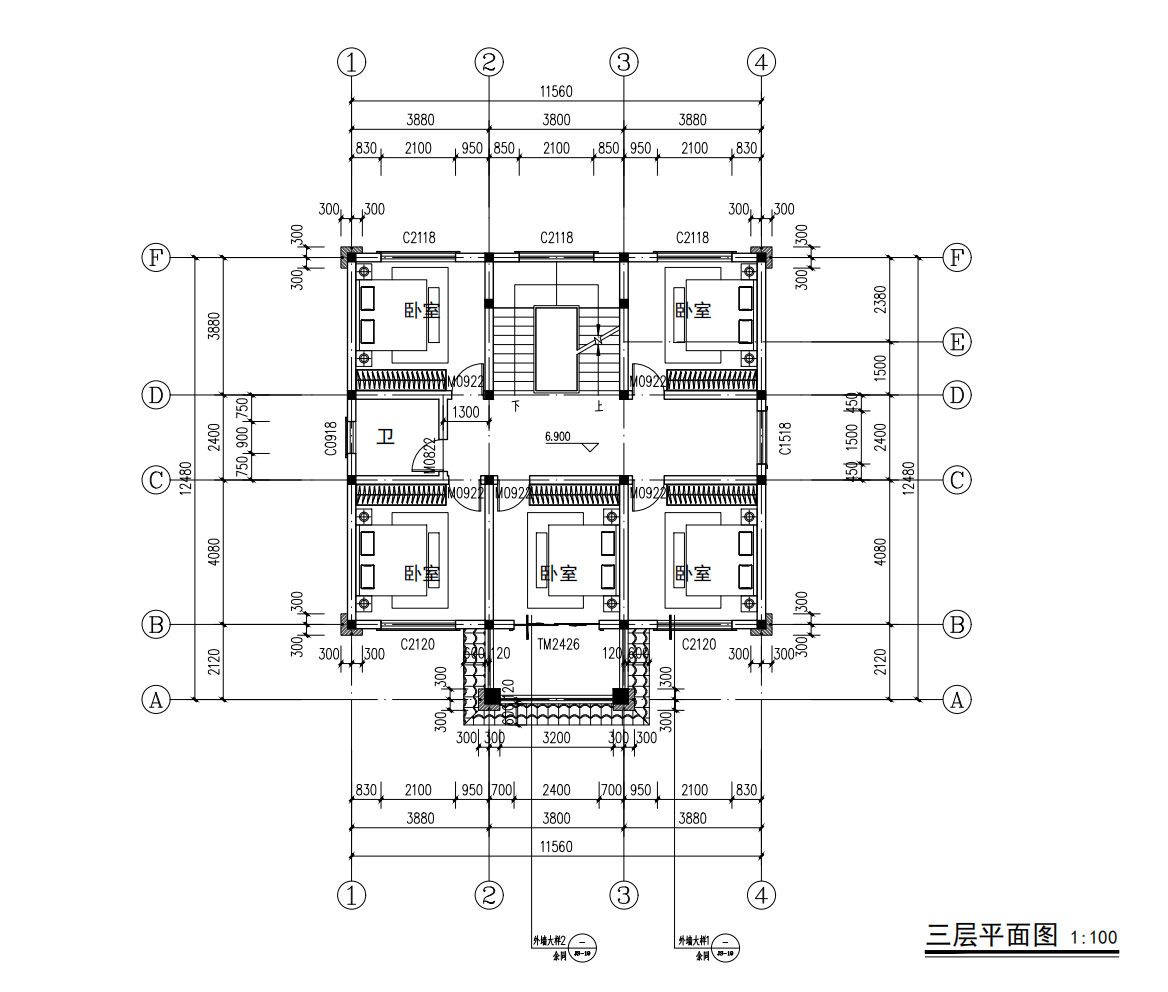 南岭周总平面图