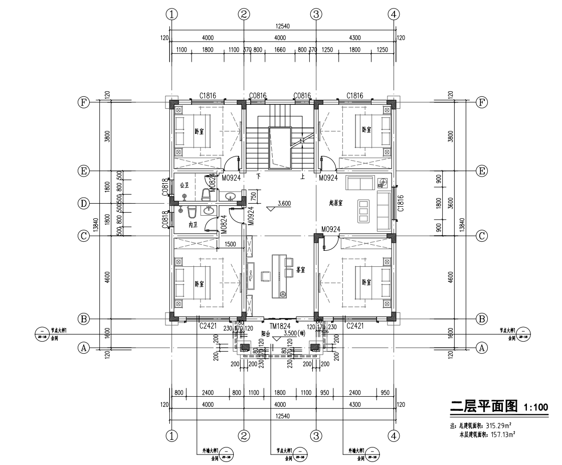 监利胡总平面图