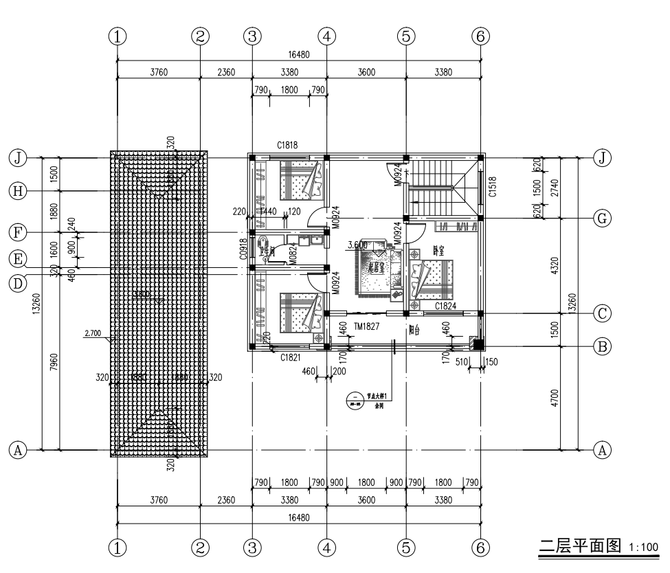 荆门栗溪镇陈总平面图