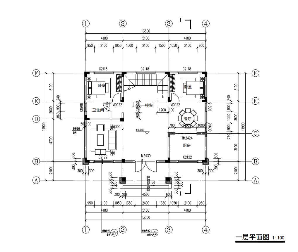 息县新中式平面图