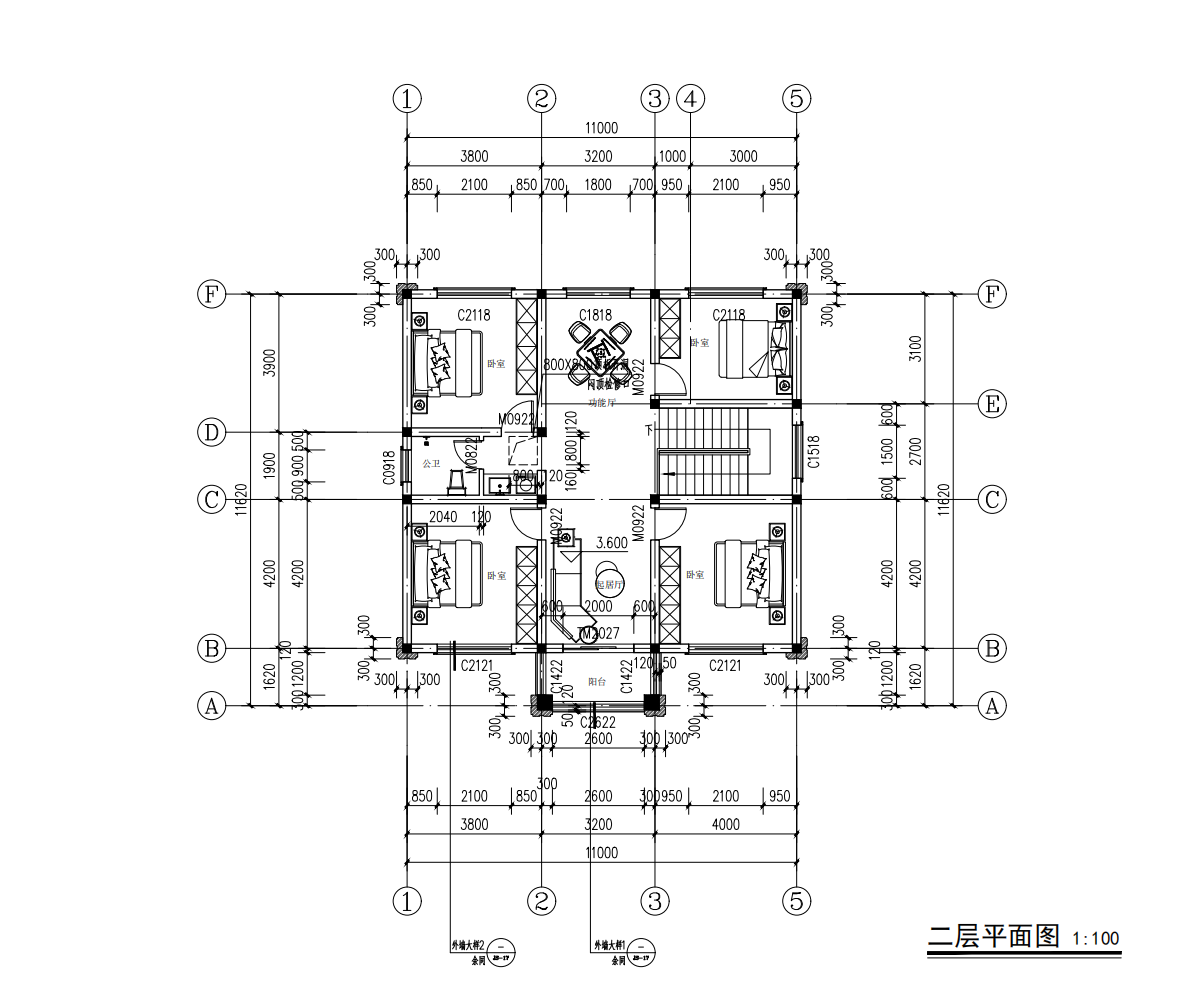钟祥孔庙董总平面图
