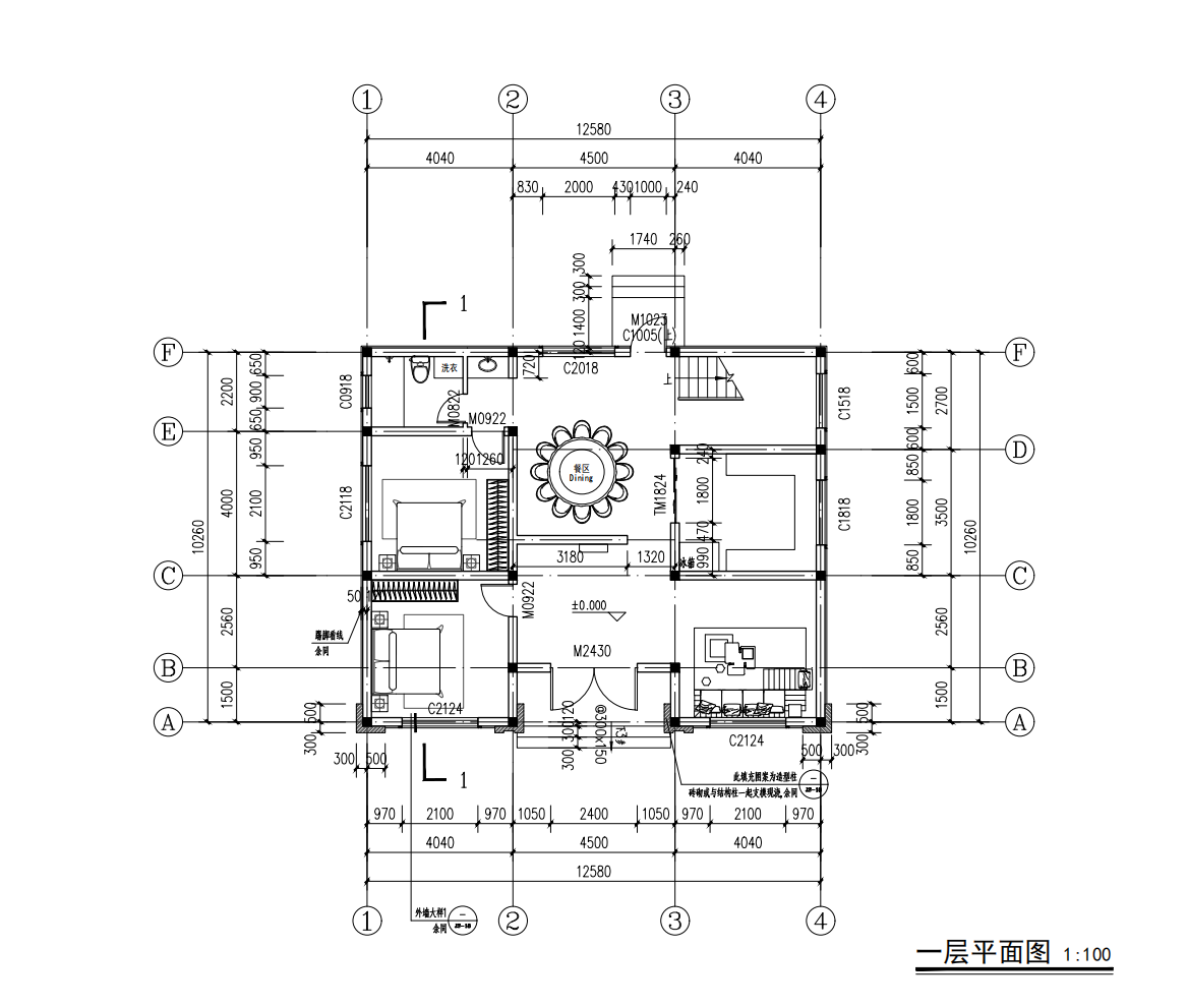 大垸吴总宋式平面图