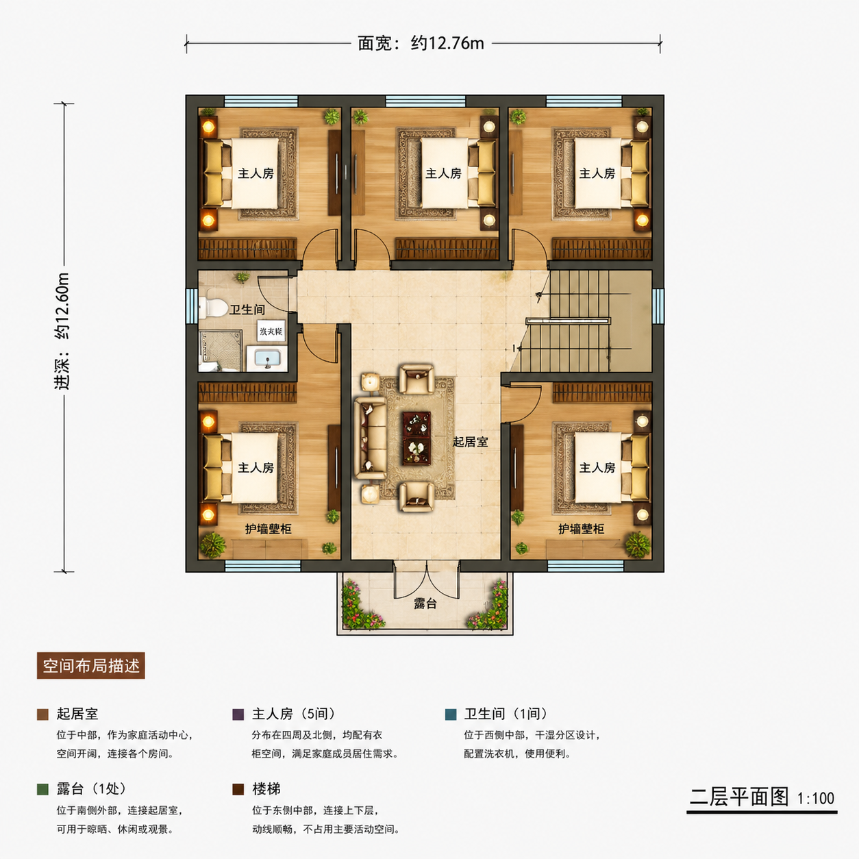 蒙城回汉新村平面图