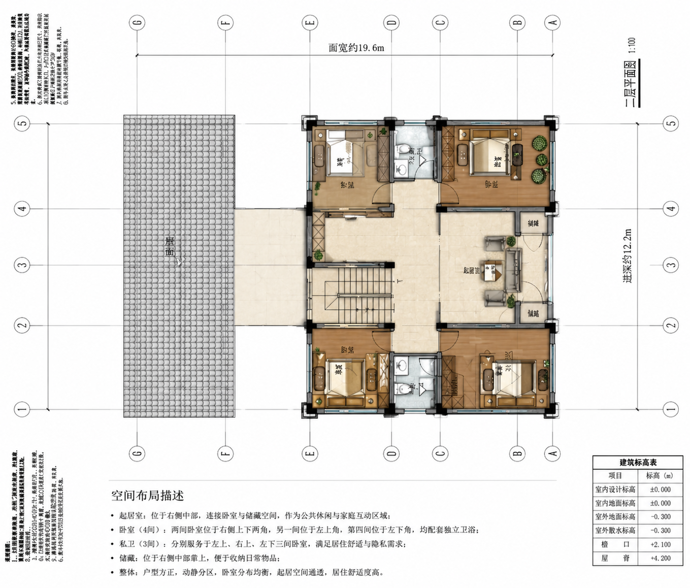 甘厂七根松别总平面图