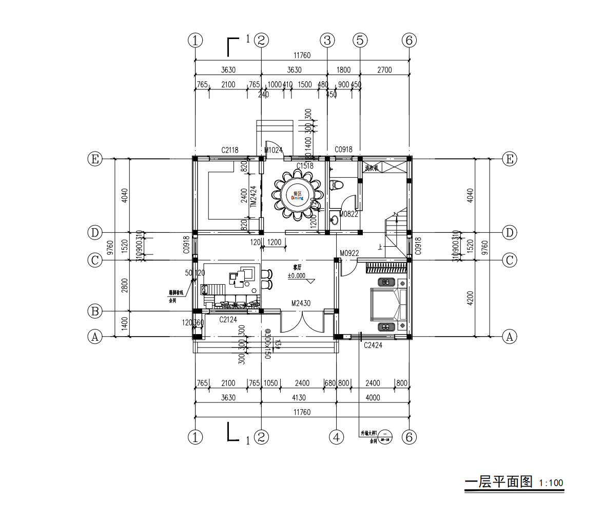 潜江聂府平面图