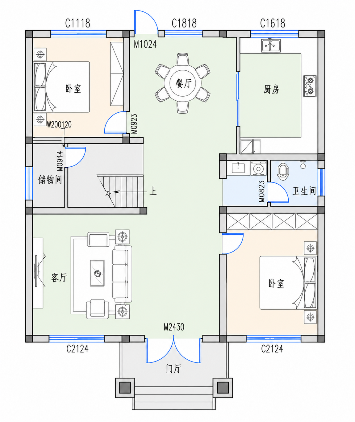 洪湖中原村章总平面图