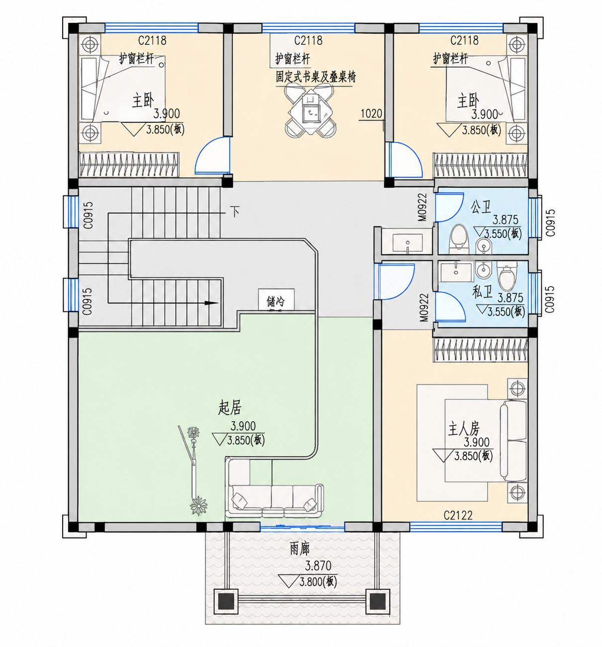 江陵沙岗村栗总平面图