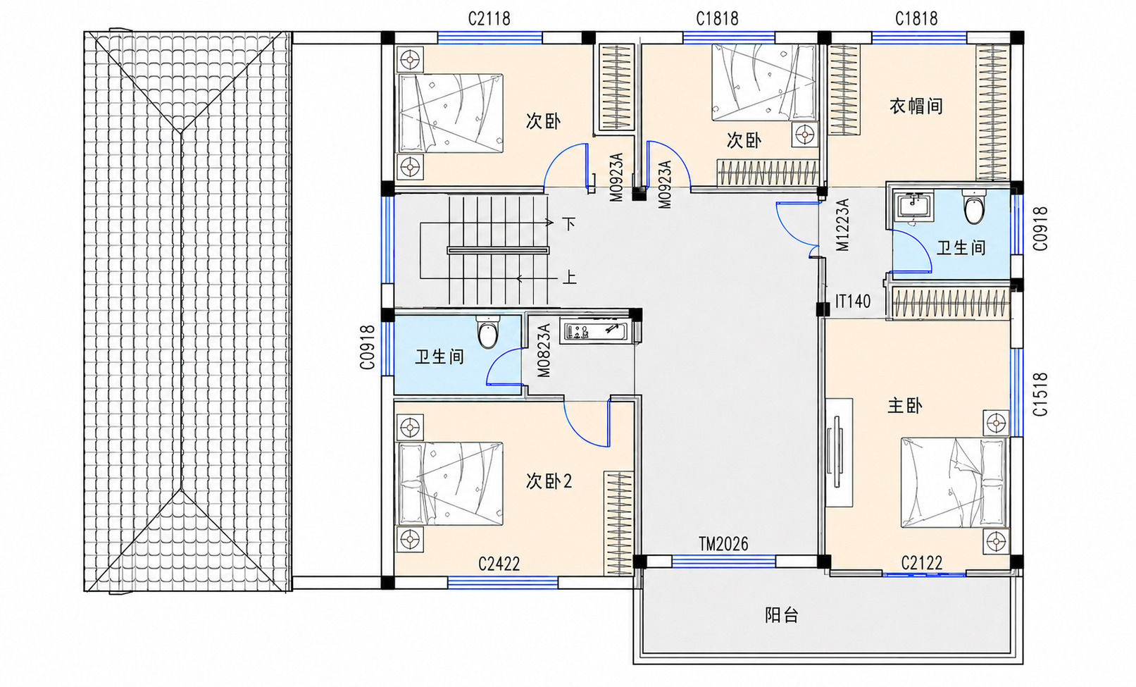 公安毛家港镇张总平面图