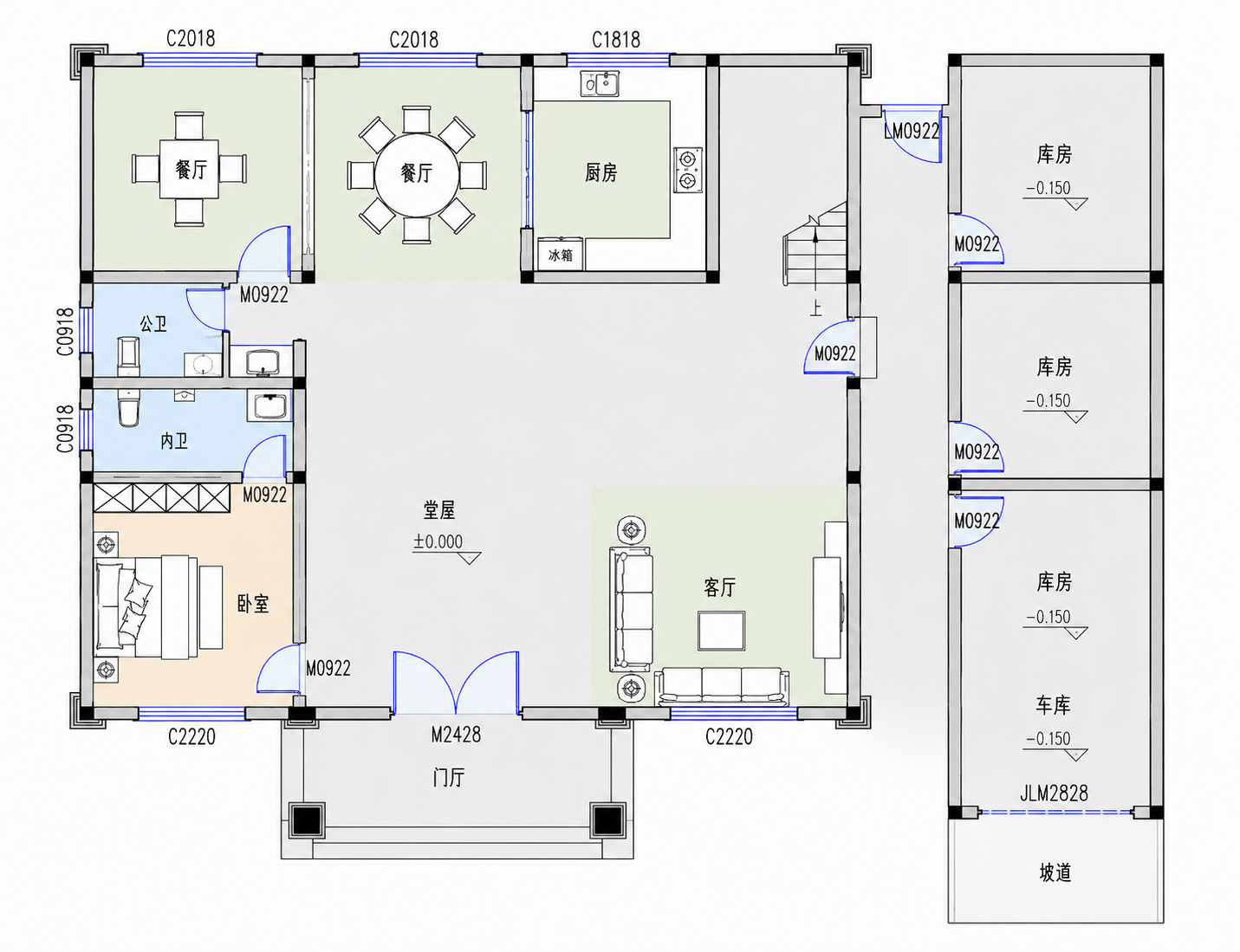冷水孙总平面图