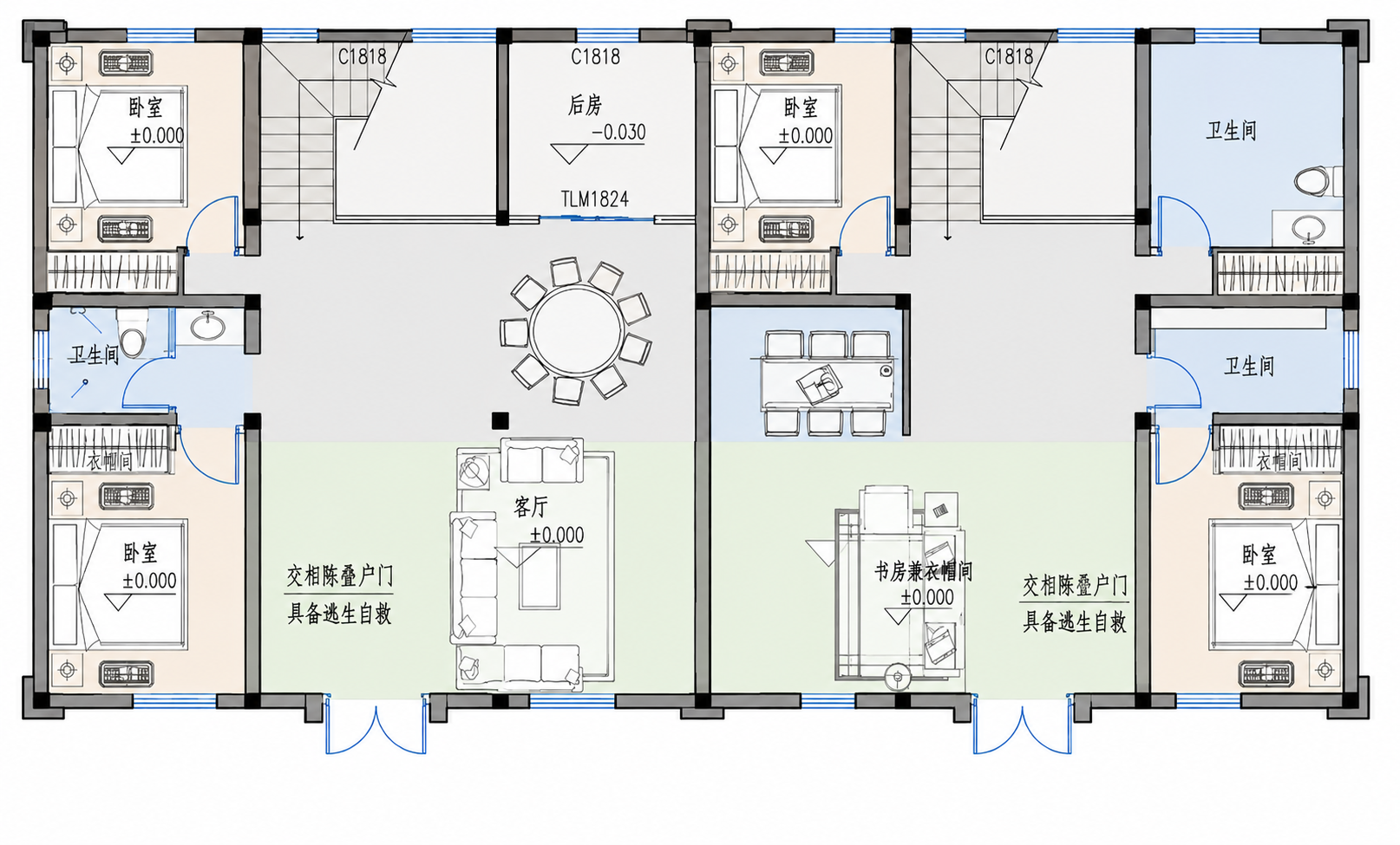 郸城夏总平面图