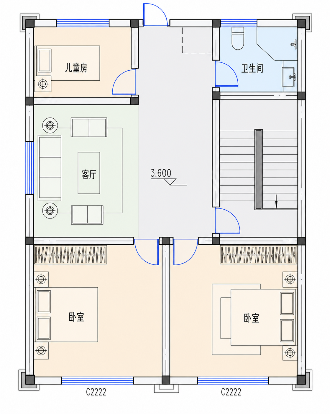 周叽永丰张总平面图
