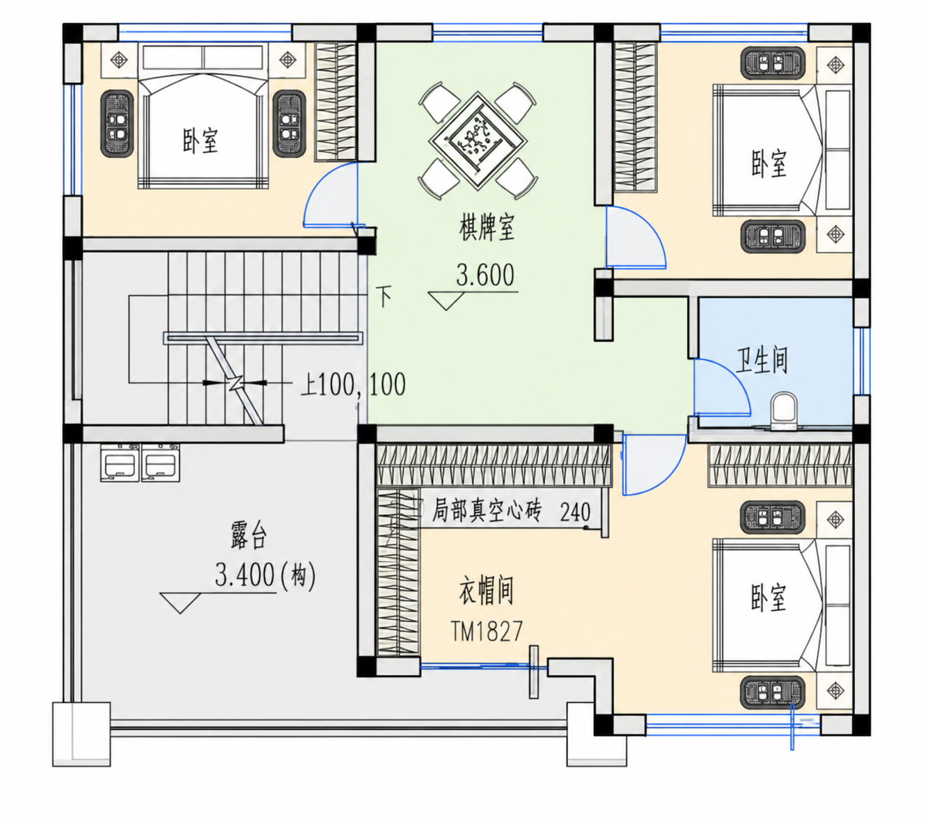内江资中顺河平面图