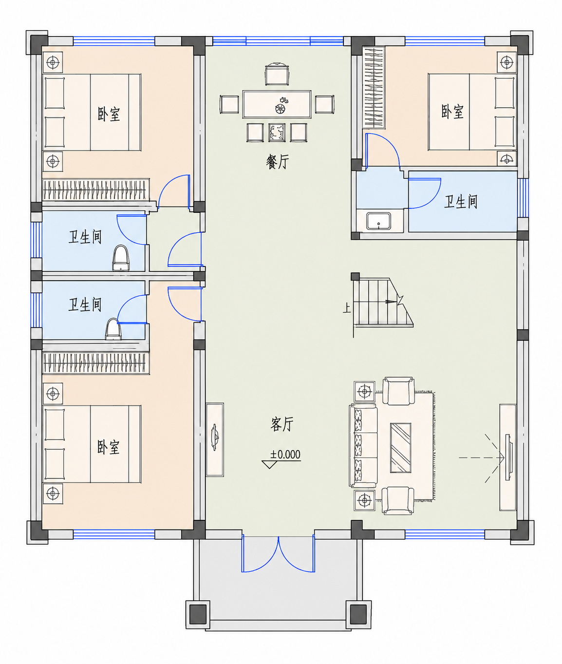富顺长滩李总平面图