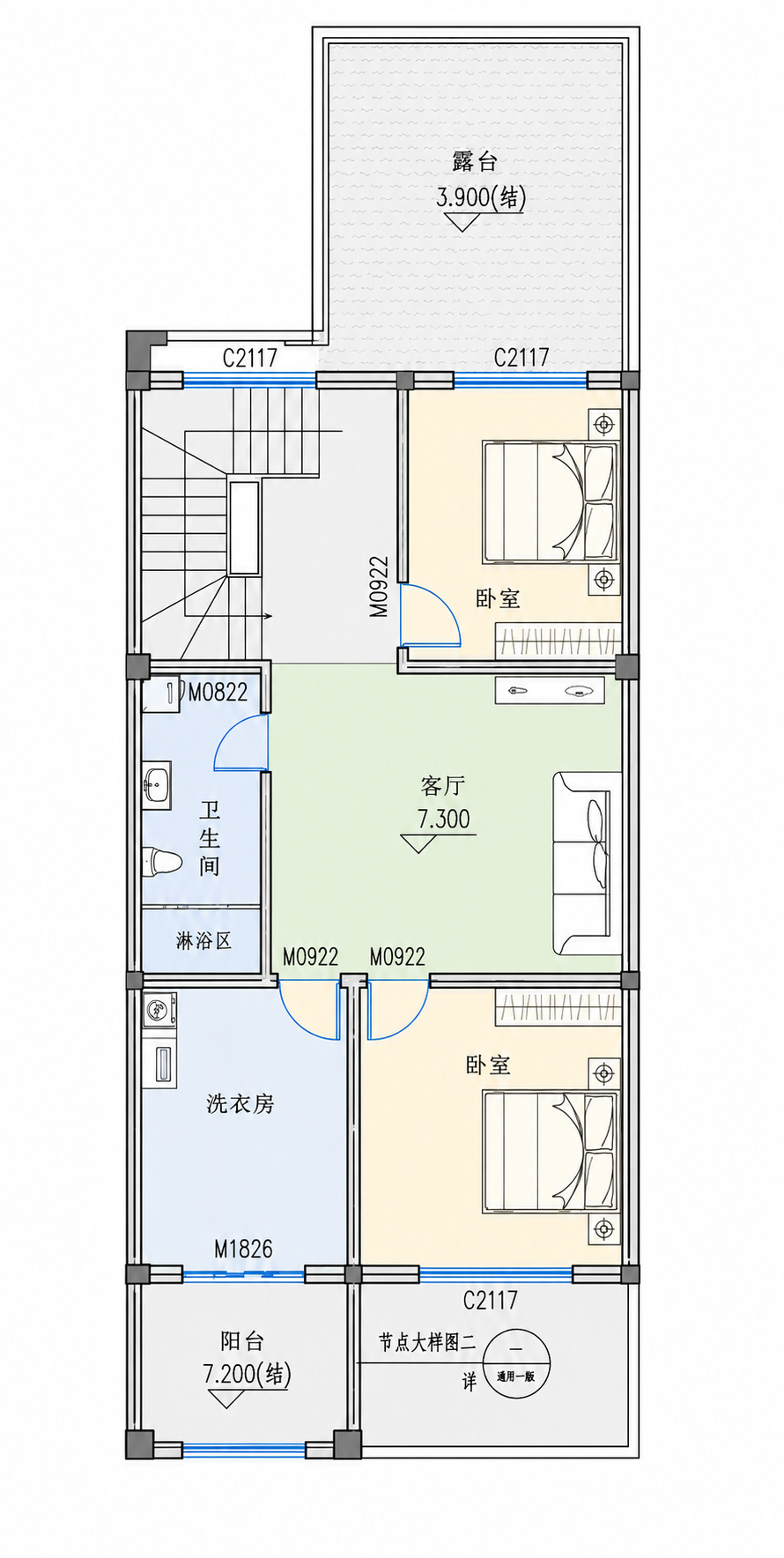 襄阳张家集镇张家集村平面图