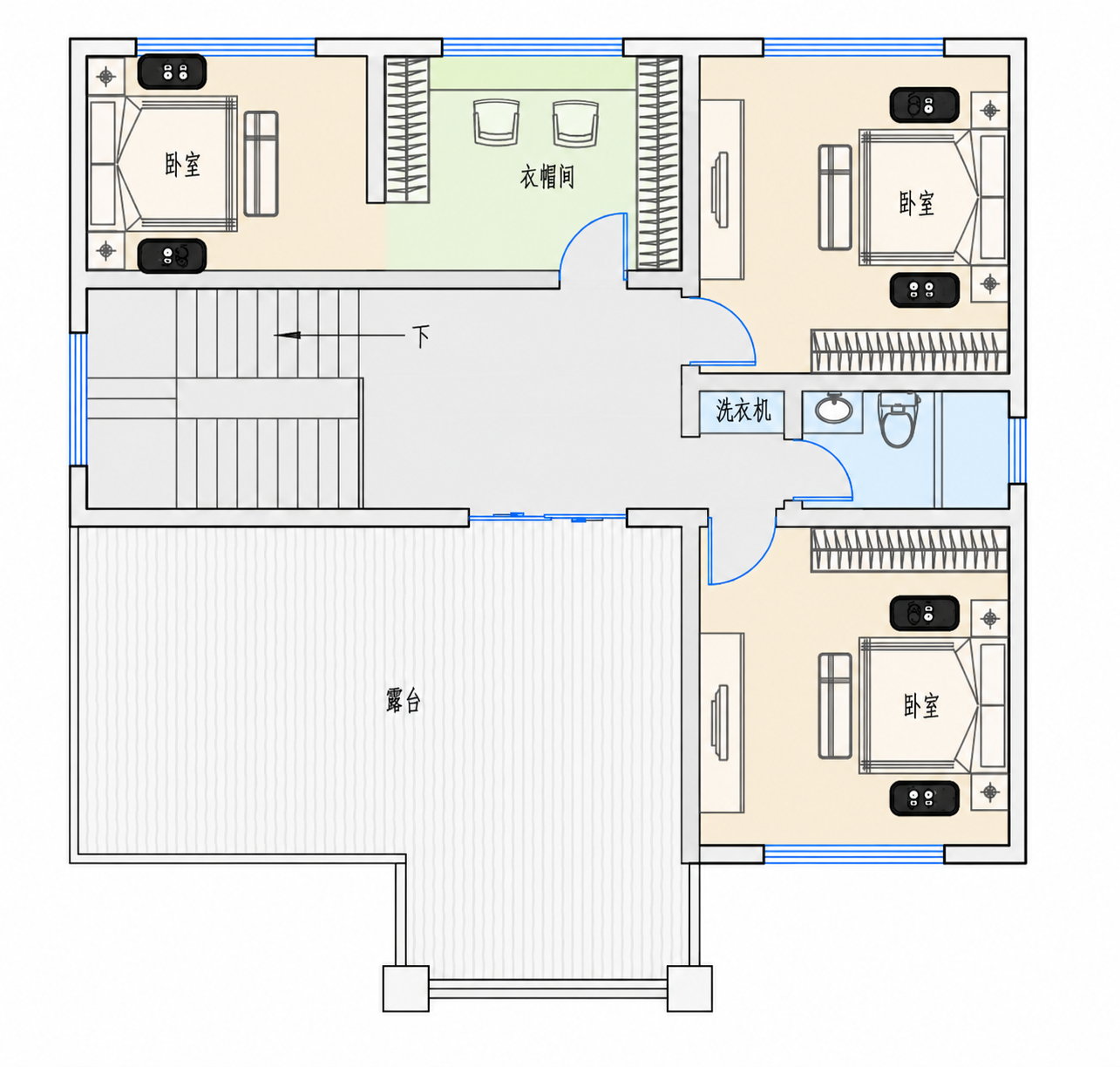汉川南河平面图