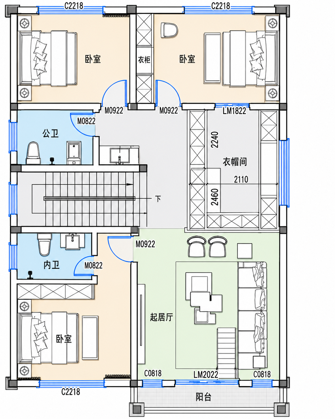 荆门钟祥王家湾谢总平面图