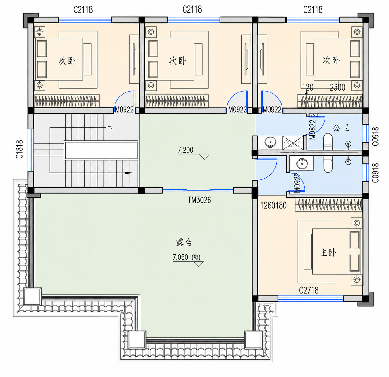 江陵段总平面图