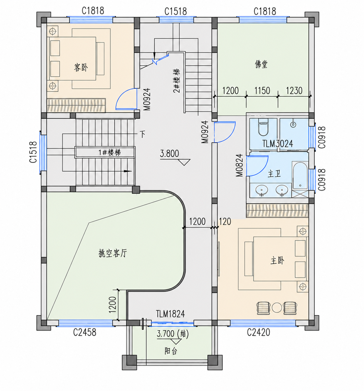 汉川饶总平面图