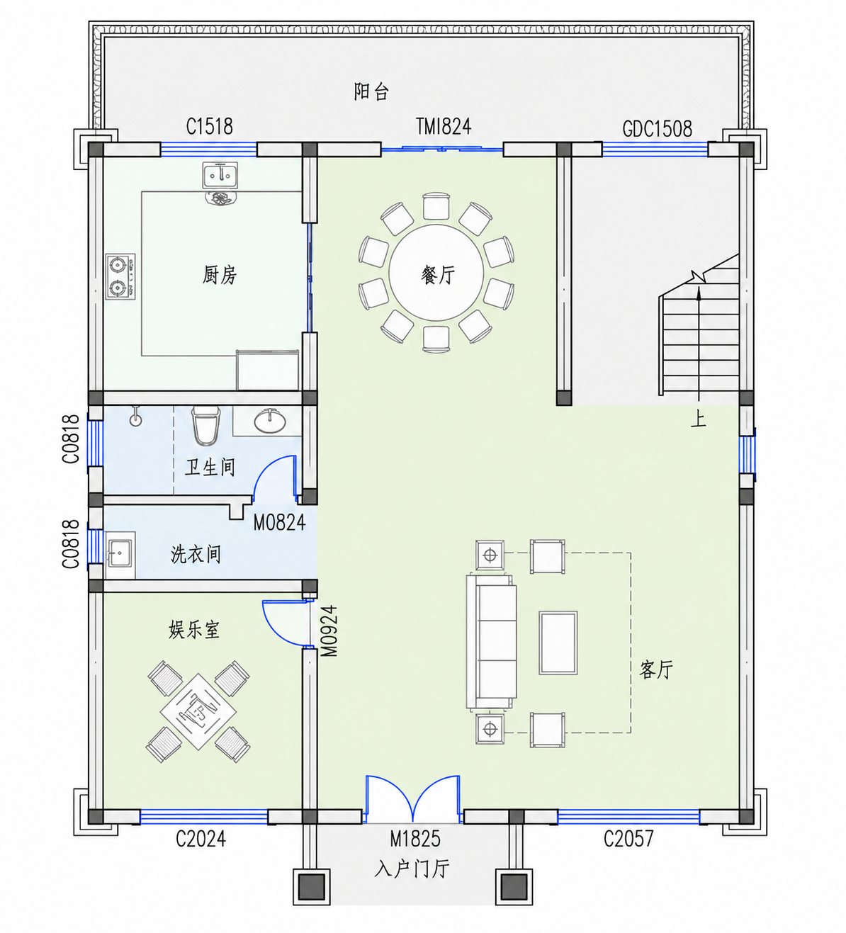 监利上车郑总平面图