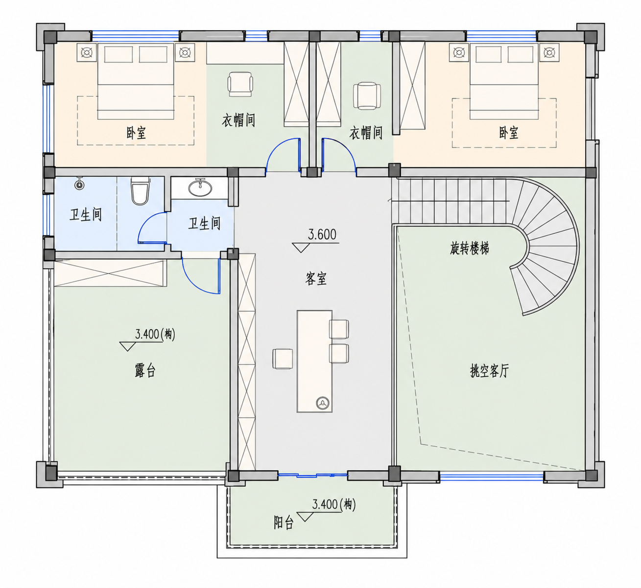 汉川曾总平面图