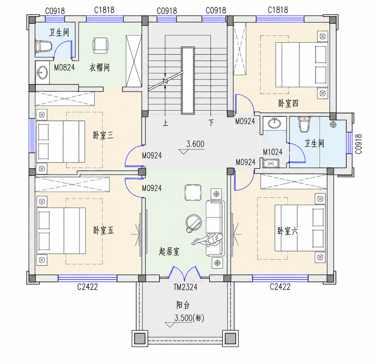监利段总平面图