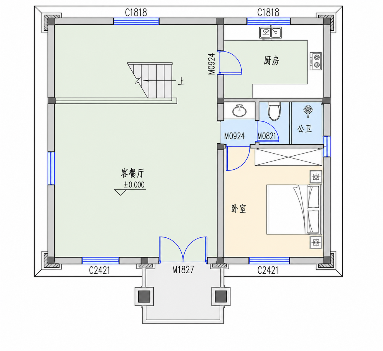 大冶王总平面图