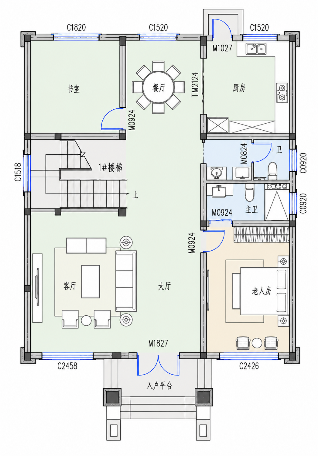 汉川饶总平面图