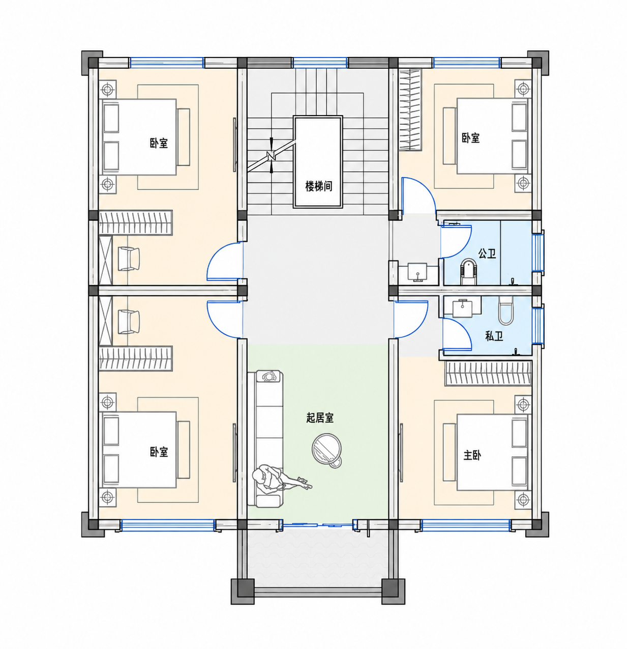 新洲雅居平面图