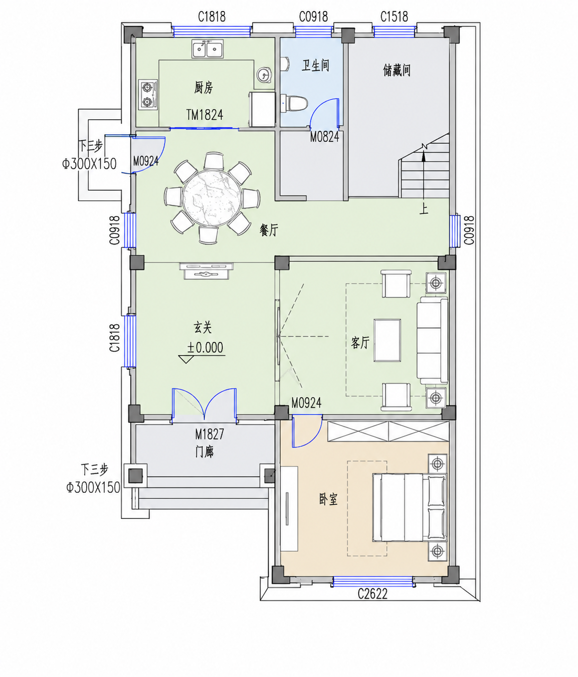 新洲程总平面图