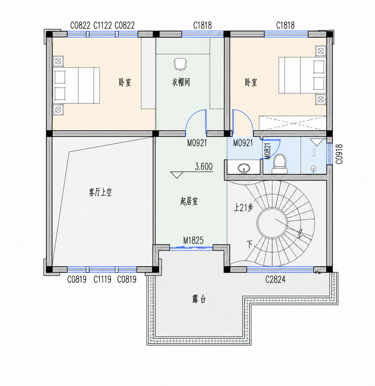 江夏周总平面图