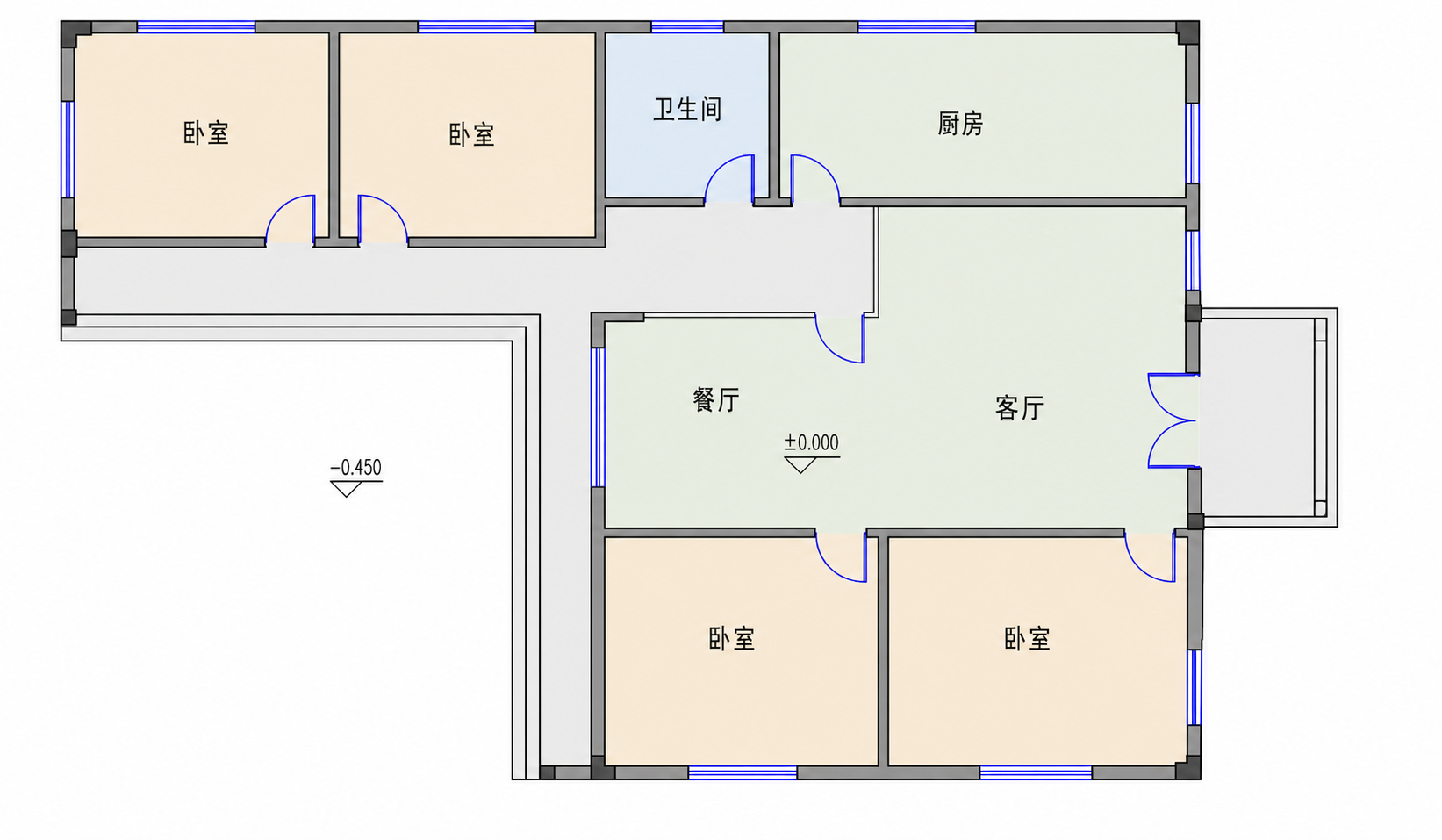 罗集陈台王总平面图