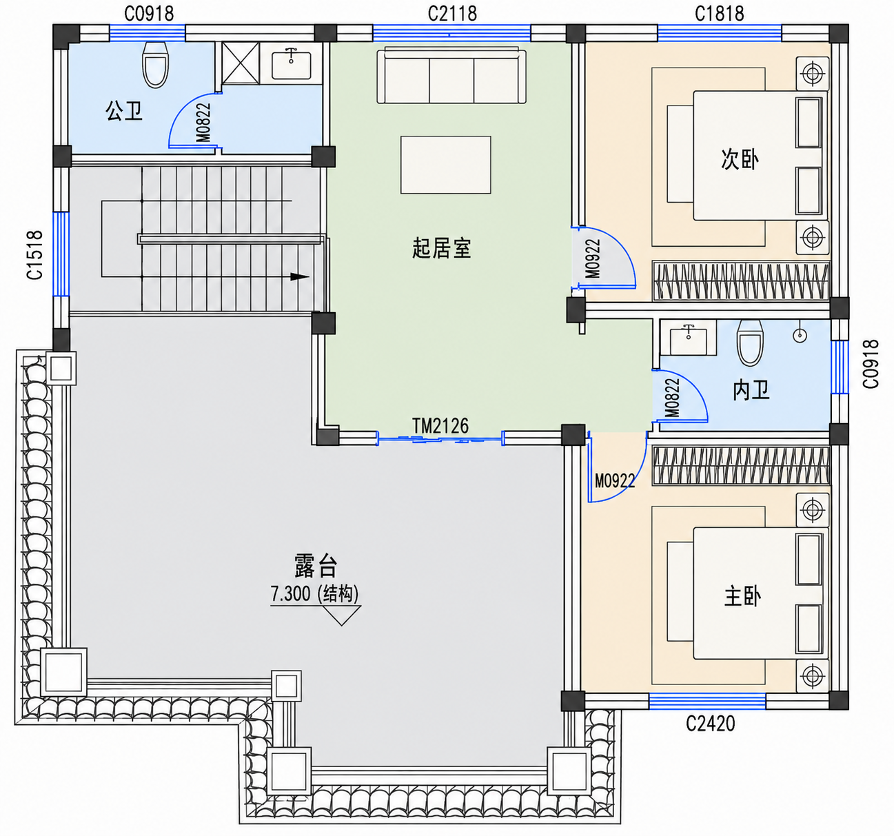 路口贺总平面图