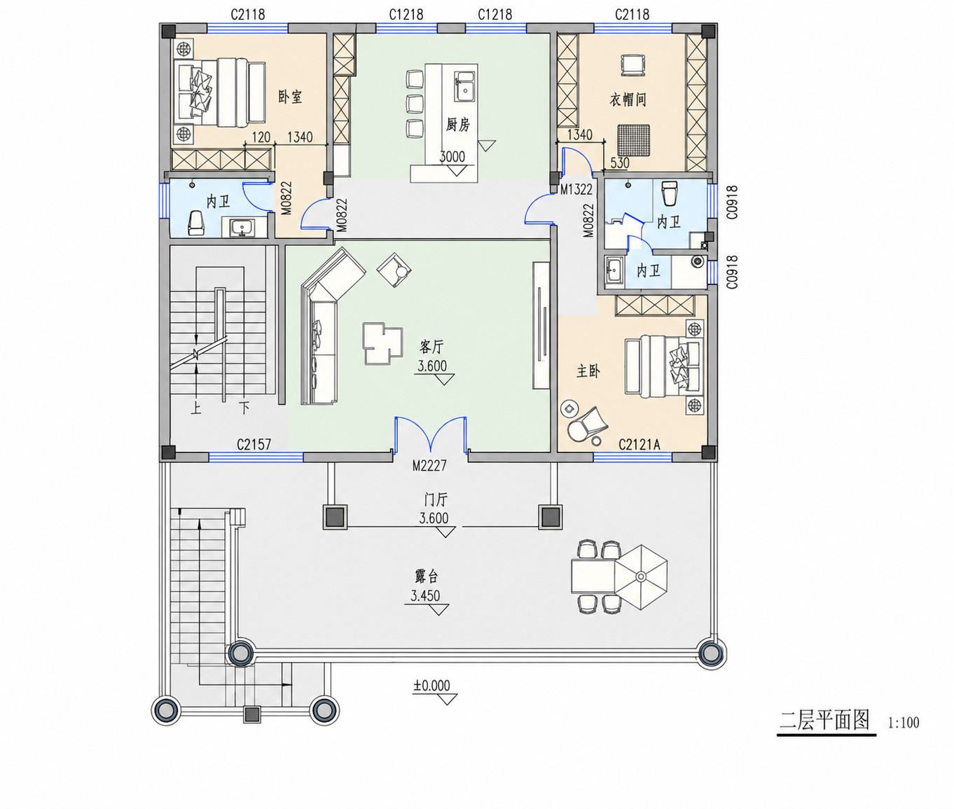 钟祥石牌曹总平面图