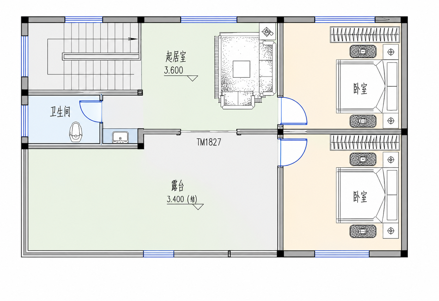 雷波县西宁镇平面图