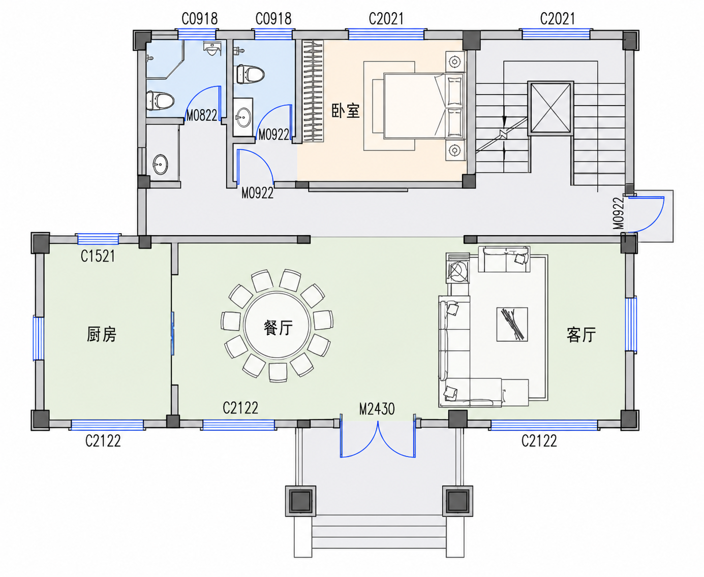 莲花县王总平面图