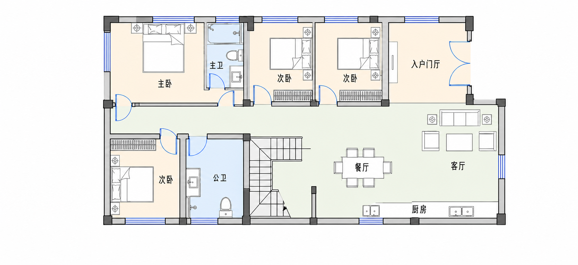 洪湖肖总平面图