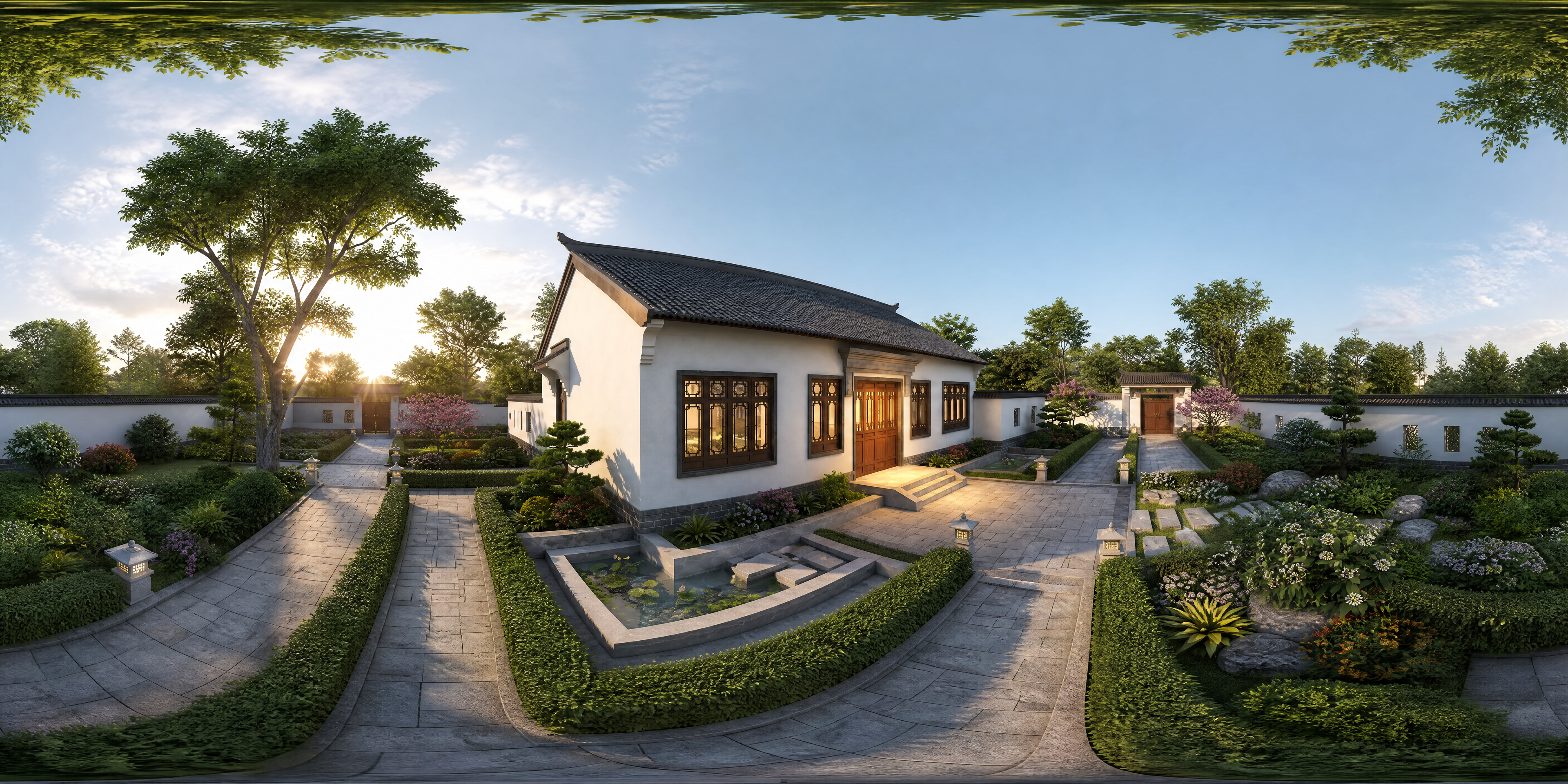 灌南县马府合院360全景